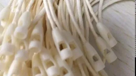 Chiusura ad anello in plastica con nastri per abbigliamento (BY80628)